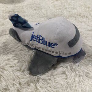JetBlue airplane plushie toy travel friendly happy traveler